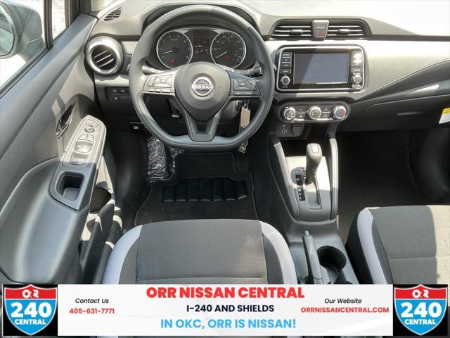 new 2025 Nissan Versa car, priced at $20,785