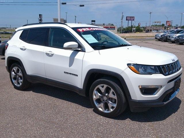 used 2021 Jeep Compass car, priced at $19,732