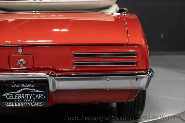 used 1968 Pontiac Firebird car, priced at $39,999