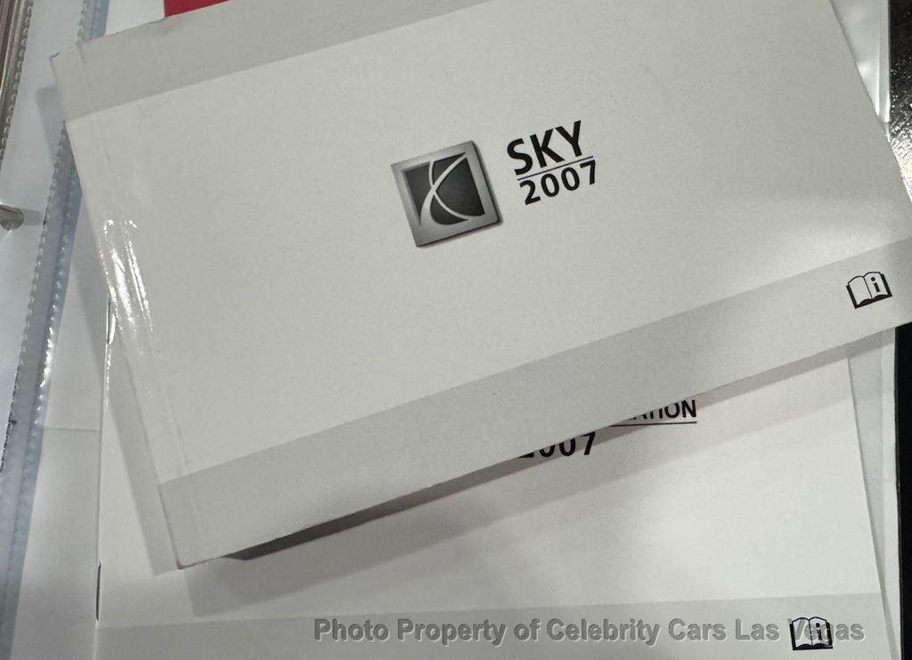 used 2007 Saturn Sky car, priced at $24,950