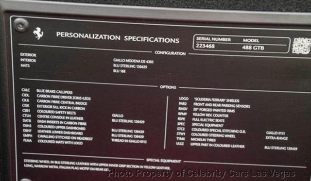 used 2017 Ferrari 488 GTB car, priced at $199,999