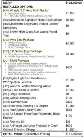 used 2025 Mercedes-Benz S-Class car, priced at $139,999