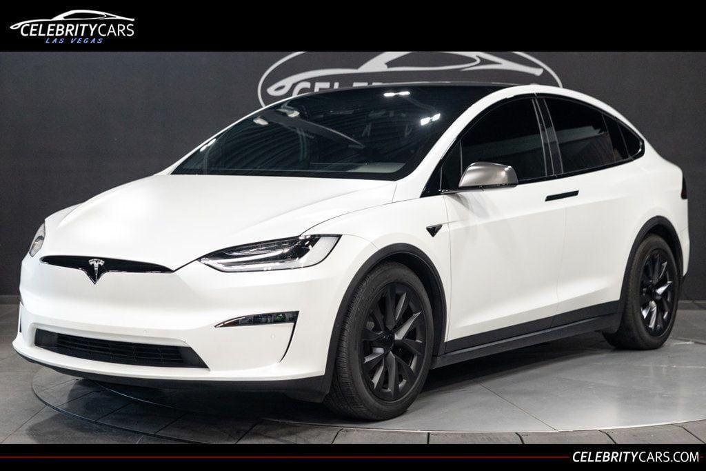 used 2022 Tesla Model X car, priced at $55,950