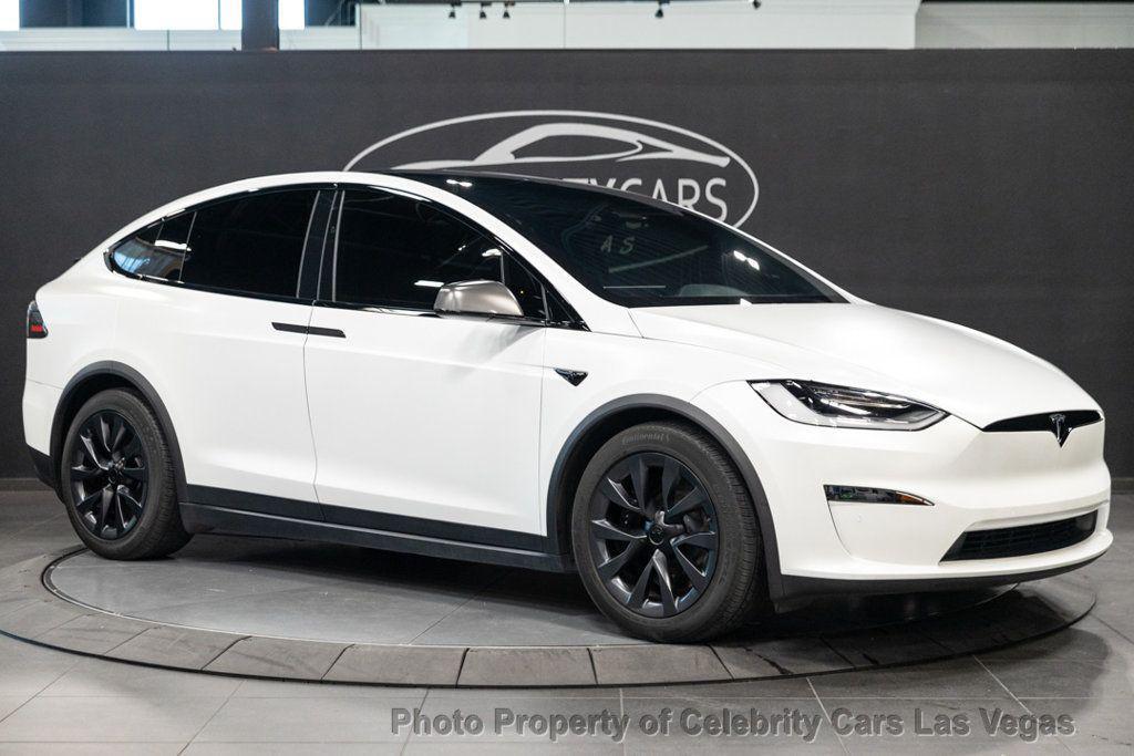 used 2022 Tesla Model X car, priced at $57,950