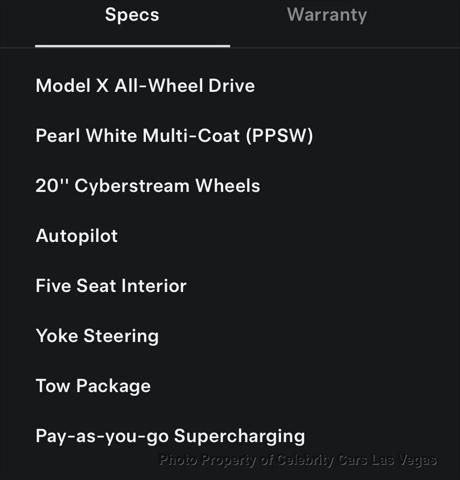 used 2022 Tesla Model X car, priced at $59,999