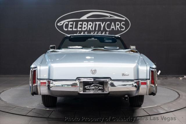 used 1971 Cadillac Eldorado car, priced at $27,950