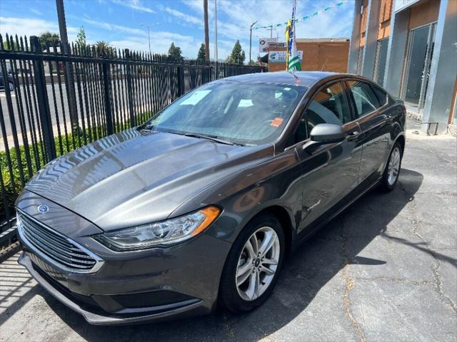 used 2018 Ford Fusion Hybrid car, priced at $14,999