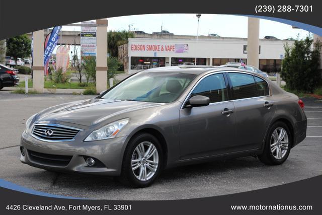 used 2013 INFINITI G37 car, priced at $7,995