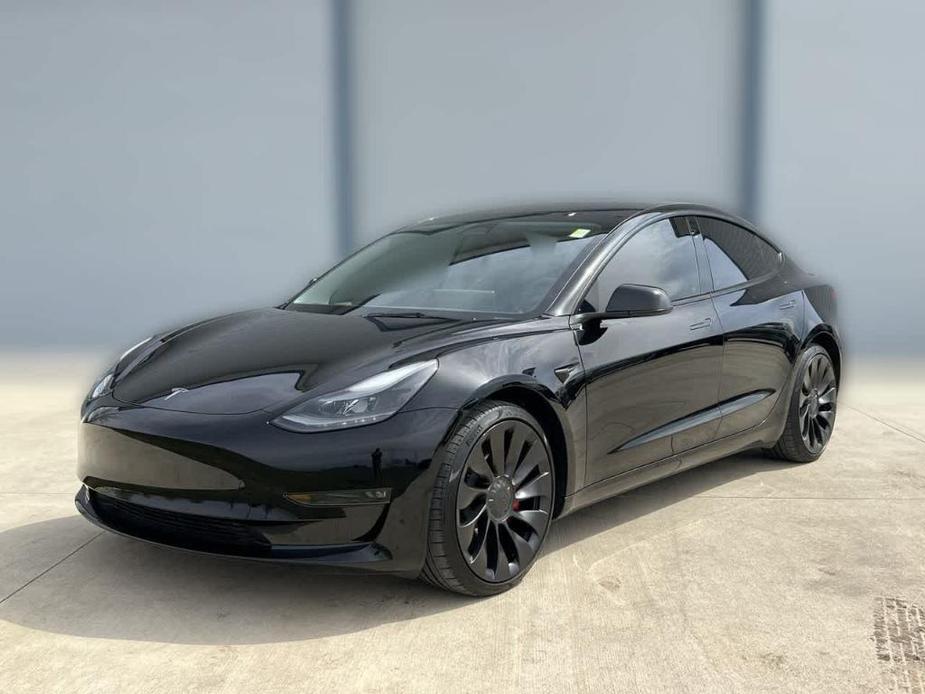 used 2023 Tesla Model 3 car, priced at $39,523