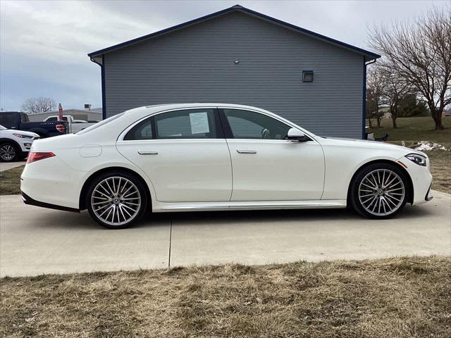 used 2022 Mercedes-Benz S-Class car, priced at $73,922