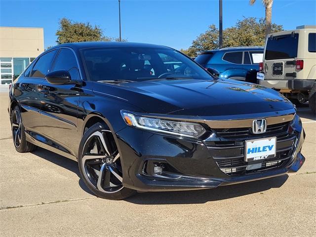 used 2021 Honda Accord car, priced at $22,595