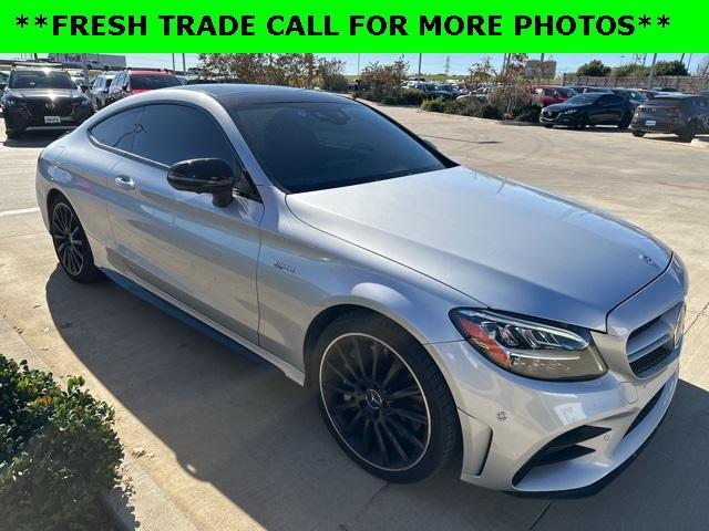 used 2021 Mercedes-Benz AMG C 43 car, priced at $40,500