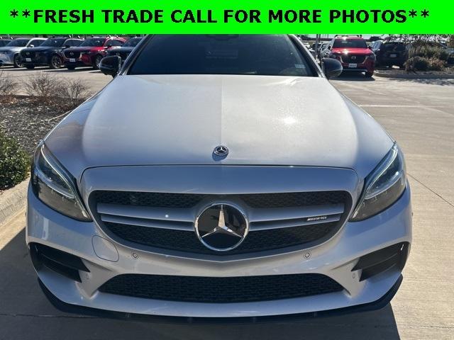 used 2021 Mercedes-Benz AMG C 43 car, priced at $40,500