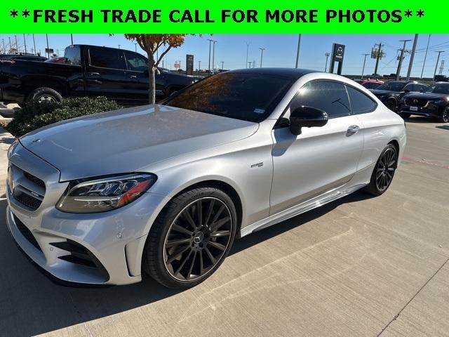 used 2021 Mercedes-Benz AMG C 43 car, priced at $40,500