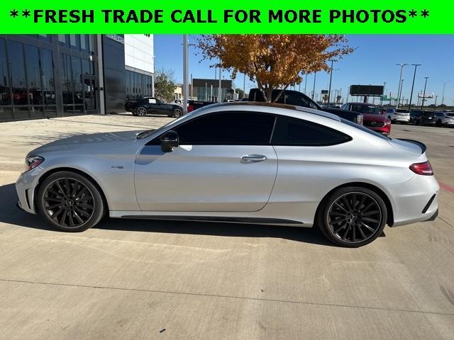 used 2021 Mercedes-Benz AMG C 43 car, priced at $40,500