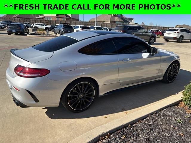 used 2021 Mercedes-Benz AMG C 43 car, priced at $40,500