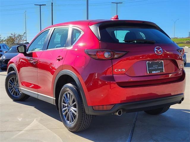 used 2021 Mazda CX-5 car, priced at $22,000