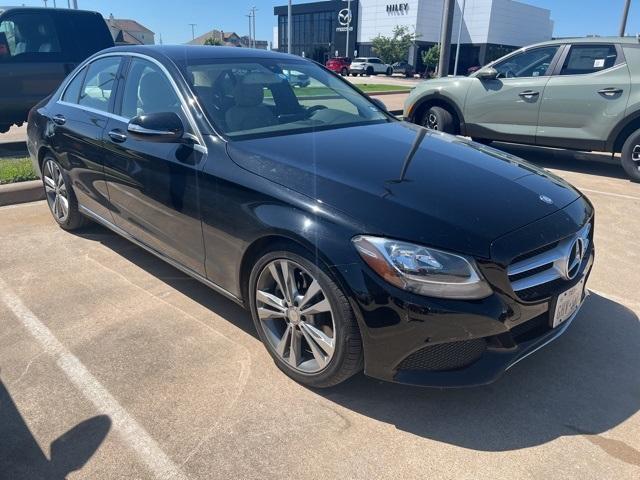 used 2015 Mercedes-Benz C-Class car, priced at $15,991