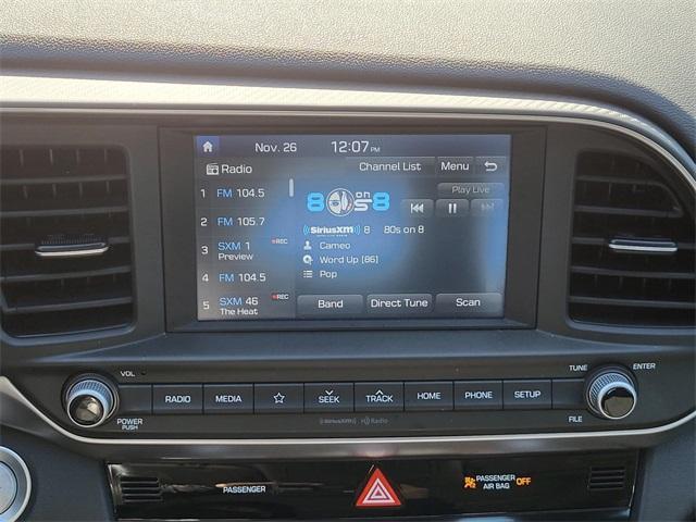 used 2019 Hyundai Elantra car, priced at $11,991