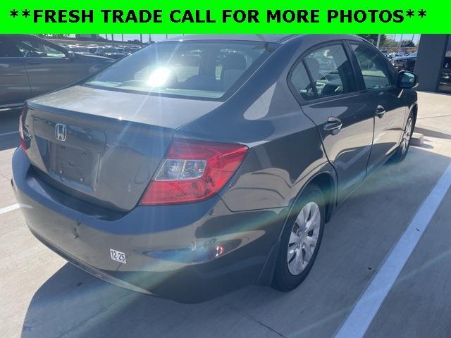 used 2012 Honda Civic car, priced at $9,198