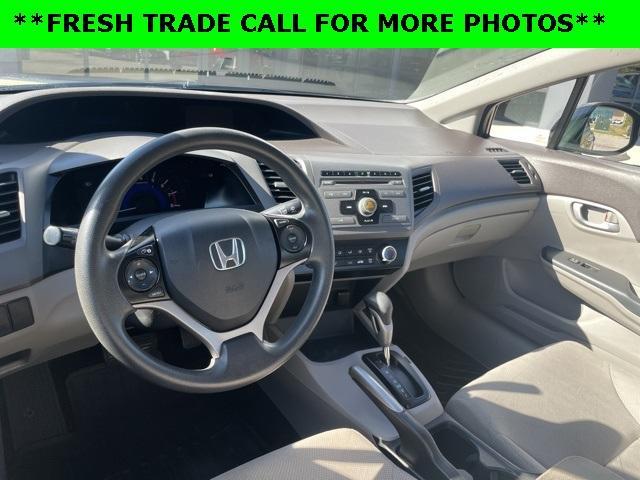 used 2012 Honda Civic car, priced at $9,198