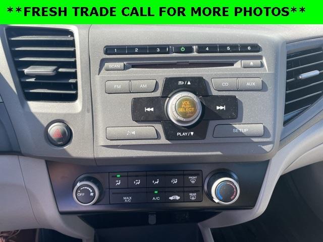 used 2012 Honda Civic car, priced at $9,198