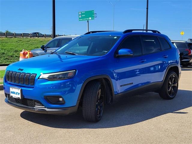 used 2021 Jeep Cherokee car, priced at $19,801