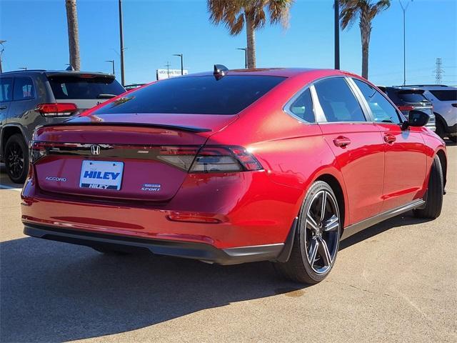 used 2023 Honda Accord Hybrid car, priced at $26,579