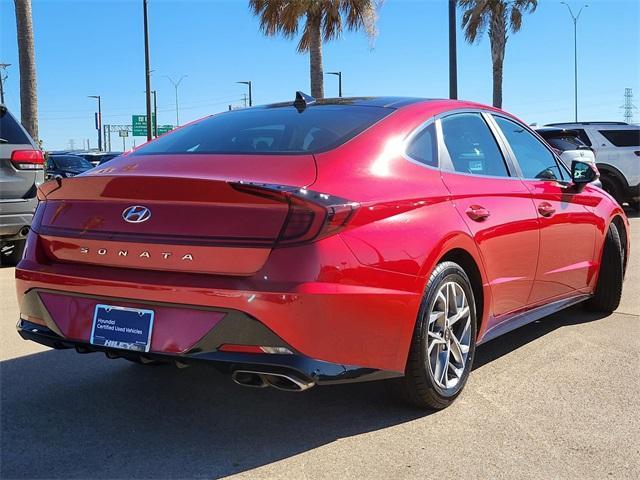 used 2021 Hyundai Sonata car, priced at $16,900