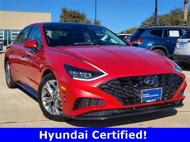 used 2021 Hyundai Sonata car, priced at $16,900