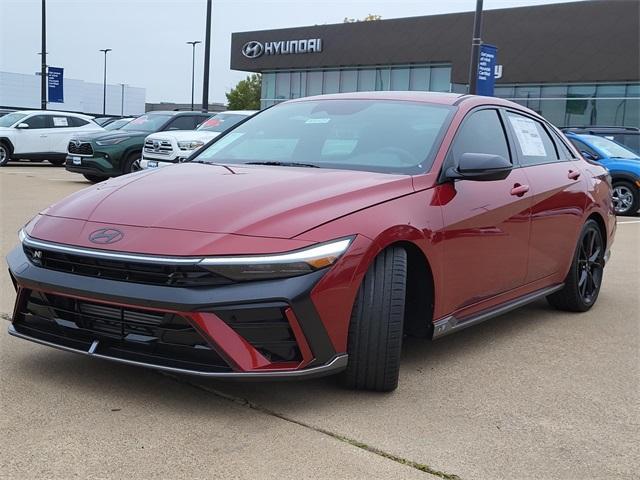 new 2025 Hyundai Elantra N car, priced at $36,125