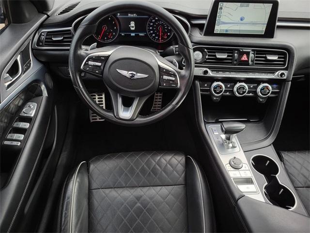 used 2021 Genesis G70 car, priced at $25,977