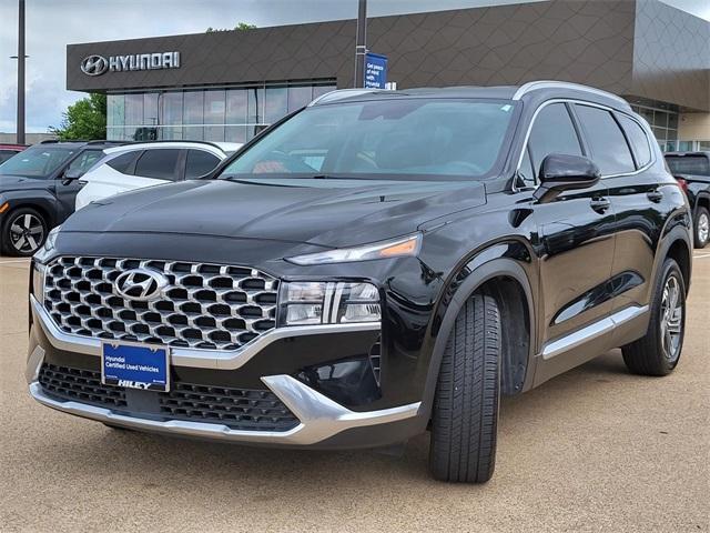 used 2021 Hyundai Santa Fe car, priced at $18,861