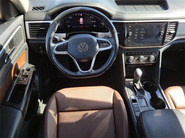 used 2021 Volkswagen Atlas car, priced at $24,500