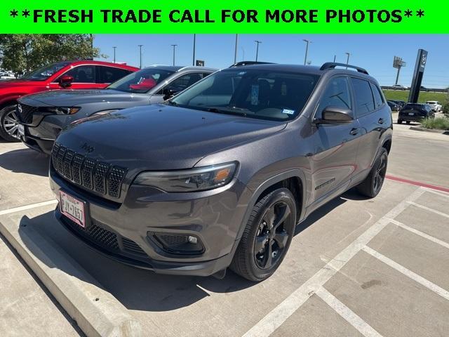 used 2021 Jeep Cherokee car, priced at $18,500