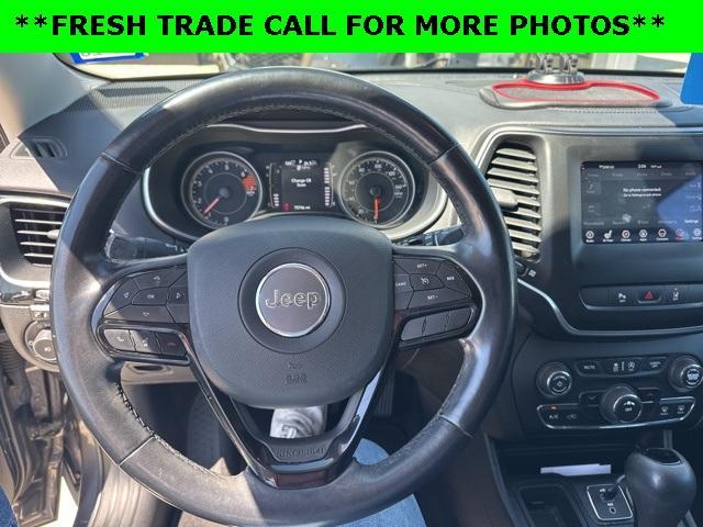 used 2021 Jeep Cherokee car, priced at $18,500