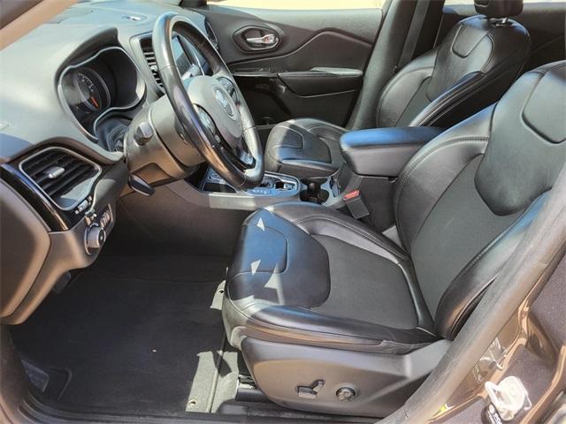 used 2021 Jeep Cherokee car, priced at $18,250