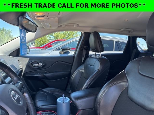 used 2021 Jeep Cherokee car, priced at $18,500