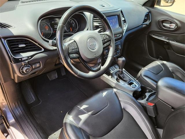 used 2021 Jeep Cherokee car, priced at $18,250