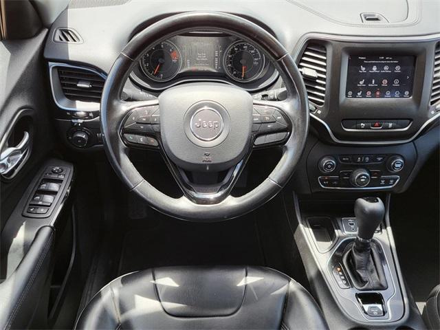 used 2021 Jeep Cherokee car, priced at $18,250