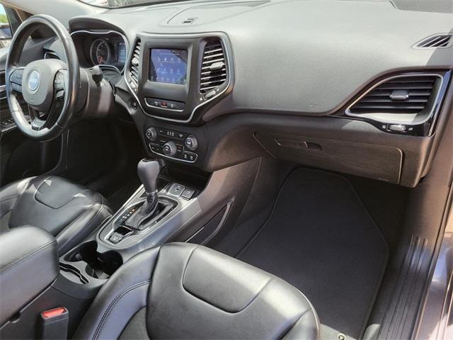 used 2021 Jeep Cherokee car, priced at $18,250