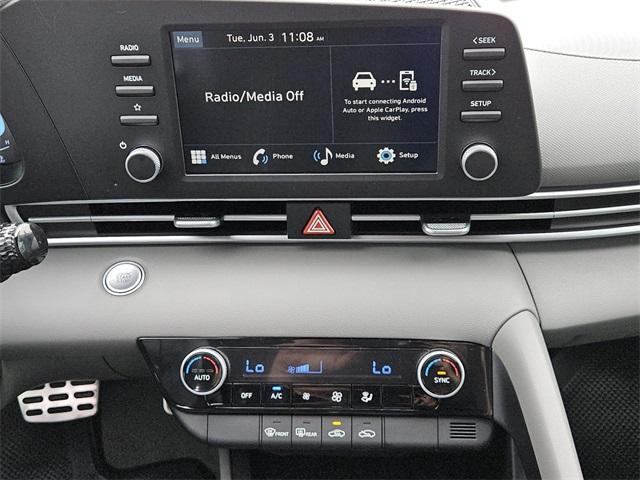 new 2025 Hyundai Elantra car, priced at $21,760