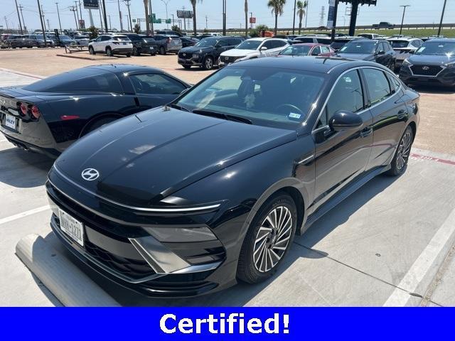 used 2024 Hyundai Sonata Hybrid car, priced at $25,491