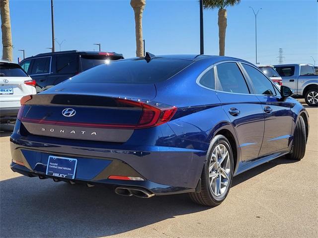 used 2021 Hyundai Sonata car, priced at $17,991