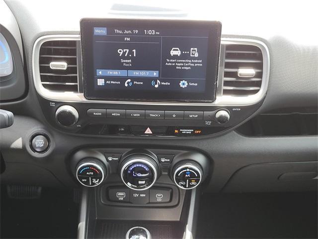 new 2025 Hyundai Venue car, priced at $21,625