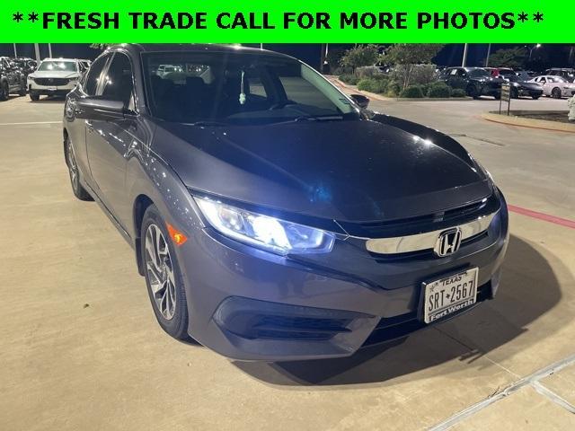 used 2017 Honda Civic car, priced at $17,800