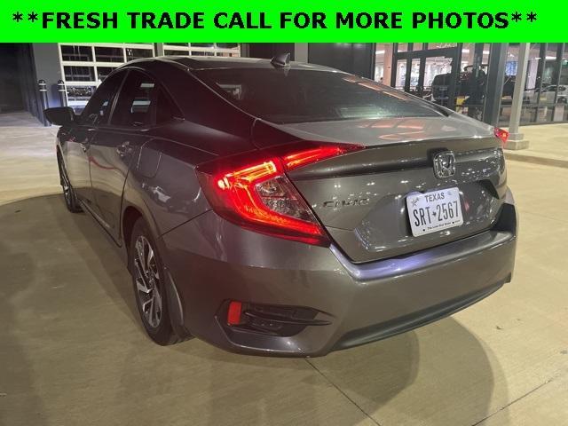 used 2017 Honda Civic car, priced at $17,800