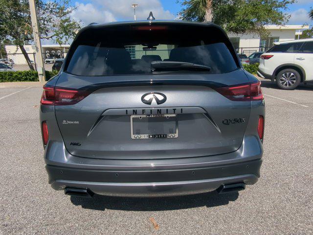 new 2025 INFINITI QX50 car, priced at $51,270