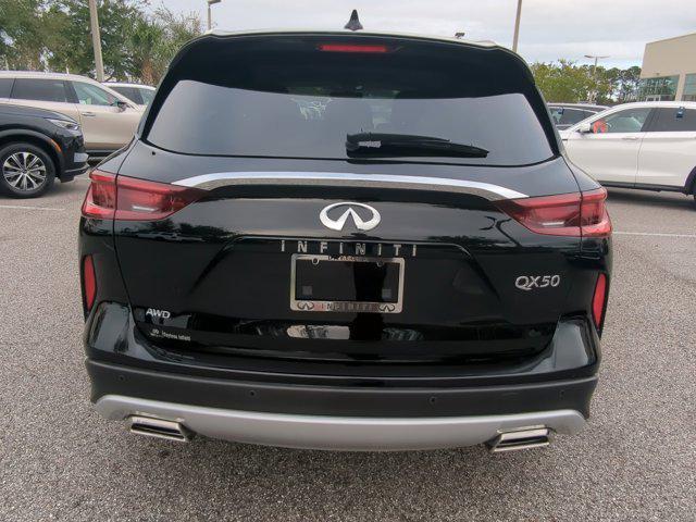 new 2025 INFINITI QX50 car, priced at $46,352