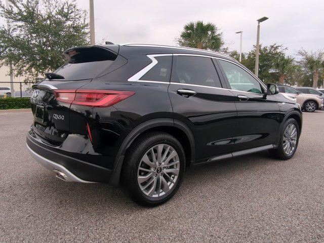 new 2025 INFINITI QX50 car, priced at $46,352